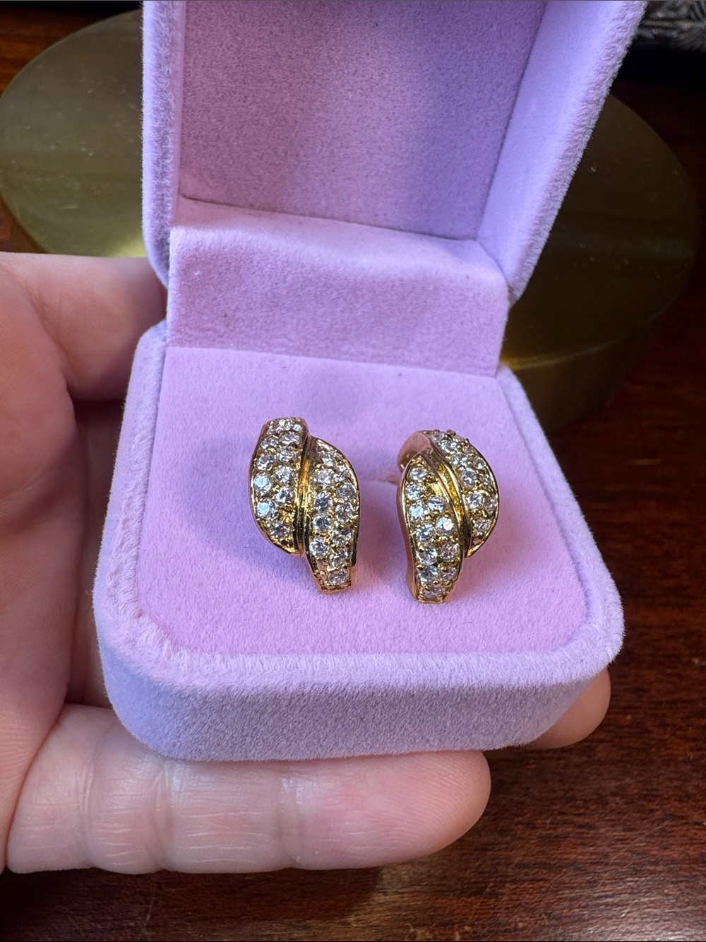 3088-Swarovski Crystal Element post‎ earrings